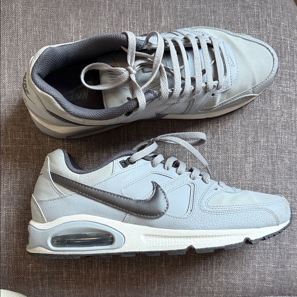 Nike air max command leather sneakers